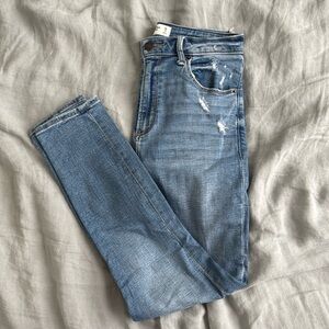 Abercrombie & Fitch Supper Skinny Ankle High Rise (Curve Love)